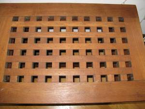 lot 66 image: Vintage Table Made from Ship Hatchway