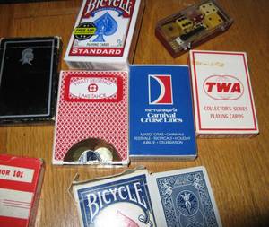 lot 67 image: Lot of Vintage Playing Cards and Accessories