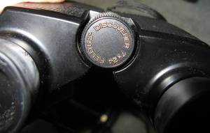 lot 110 image: Bausch & Lomb Discoverer 7x24 Binoculars in Case