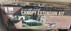 lot 187 image: ENORMOUS Canopy and Extension Kit