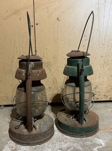 lot 168 image: 2 Antique Embury Lanterns 1 Artisan, 1 Air pilot