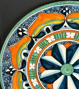lot 76 image: Colorful Italian Platter