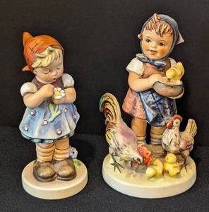 lot 20 image: Assorted Vintage Hummel Figurines including Hummel Figurine, In Tune