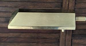 lot 192 image: Adjustable Brass Floor Lamp