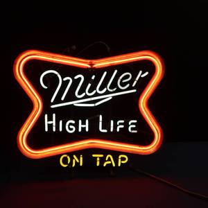 lot 5 image: MILLER HIGH LIFE NEON SIGN