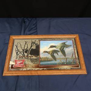 lot 40 image: MILLER HIGHLIFE WILDLIFE MIRROR SERIES, GREEN WINGED TEAL