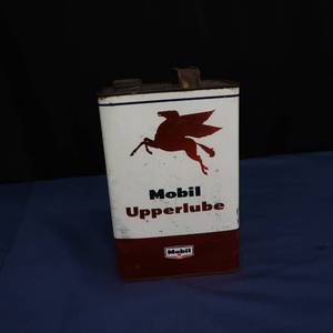 lot 55 image: MOBIL UPPERLUBE 1 GALLON UNOPENED