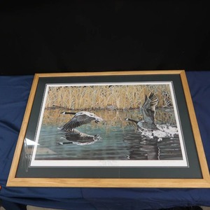 lot 65 image: BREAKING CALM WATERS BY JEAN M. DUNN