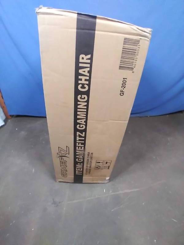New Black GameFitz Gaming Chair