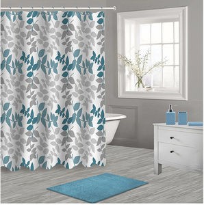 New Popular Home Leaf Vine 17-Pc. Shower Curtain Set