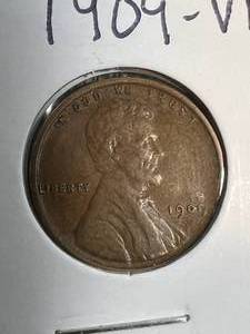 1909-VDB US WHEAT CENT