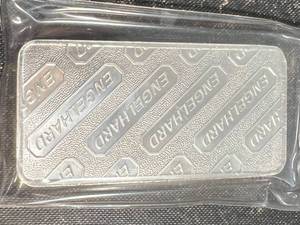 10 TROY OZ .999 FINE SILVER ENGELHARD BAR