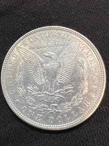 1890 US MORGAN SILVER DOLLAR