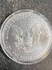 2020 AMERICAN SILVER EAGLE 1 TROY OZ .999 FINE SILVER IN AIRTITE