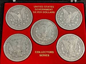 US MORGAN SILVER DOLLARS COLLECTOR SERIES SET