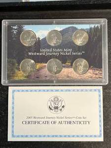 2005 WESTWARD JOURNEY NICKEL SERIES COIN SET