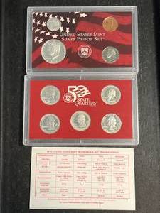 1999 US MINT SILVER PROOF SET IN ORIGINAL PACKAGE