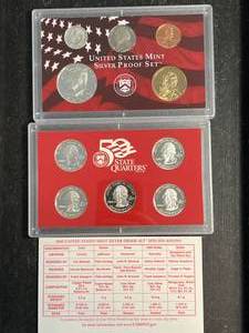 2000 US MINT SILVER PROOF SET IN ORIGINAL PACKAGE