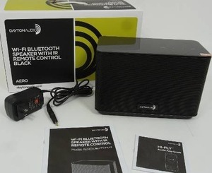 lot 26 image: Dayton Audio W1-F1 Bluetooth Speaker With lR Remote Control...