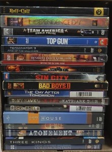 lot 81 image: Movie Collection of 18 DVDs...