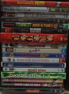 lot 96 image: Movie Collection of 16 DVDs...