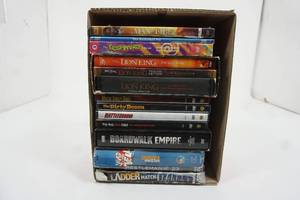 lot 107 image: Thirteen DVDs