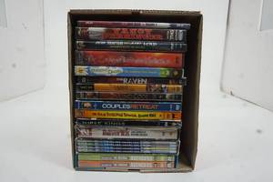 lot 122 image: Eighteen DVDs