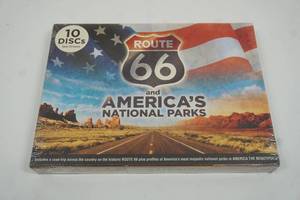 lot 132 image: Ten DVDs Of Route 66 & Americas National Parks