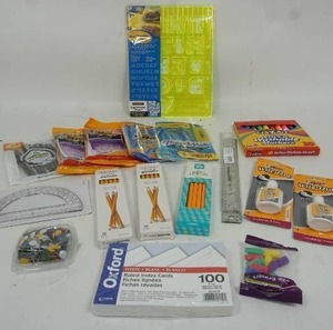lot 159 image: Assorted Office Craft Supplies...