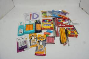 lot 162 image: Office Desk Craft Supplies...