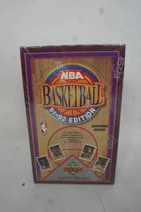 lot 177 image: NEW NBA Basketball 91-92 Inaugural Edition...