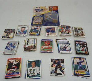 lot 180 image: Collectible Sports Trading Cards...Starting Line Up Baseball Cards-Football Cards-Hockey Cards- ETC