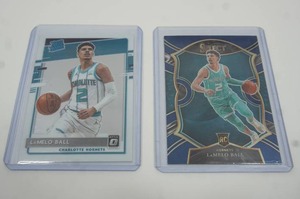 lot 193 image: LaMelo Ball- Basketball Player Card--Played For The Hornets