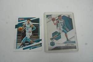 lot 195 image: LaMelo Ball--NBA Debut December 23, 2020  Played For The Hornets Card