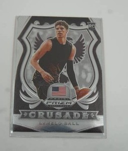lot 197 image: Prizm Card Crusade Lamelo Ball