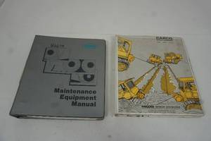 lot 254 image: Maintenance Equipment Manual-Carco Paycoar Winch Division