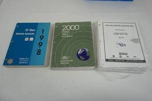 lot 261 image: Vintage Automobile Service Shop Manuals...1977-1984 Motor Auto Repair Manual Hardbound Book, 1997 Town & Country, Caravan, Voyager Chrysler Plymouth Dodge Van Factory