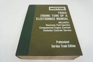 lot 263 image: Vintage Automobile Service Shop Manual 1983-87 Motor Truck Engine Tune Up Electronics Manual...