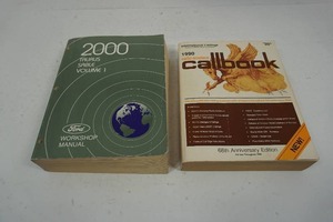 lot 265 image: Vintage Automobile Service Shop Manuals...2000 Ford Taurus Mercury Sable Schematics Workshop Manual, 1990 Callbook