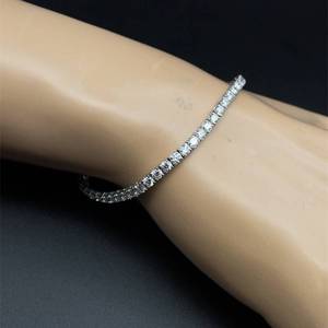 5 Carat Diamond Classic Tennis Bracelet in 14k White Gold Retail $7395