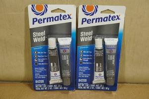 lot 31 image: 2 Permatex Steel Weld