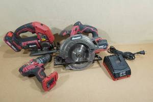 lot 45 image: Bauer Power Tools with Batteries and Charger