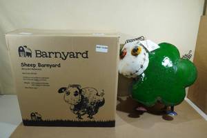 lot 53 image: Barnyard Lawn Ornament Sheep