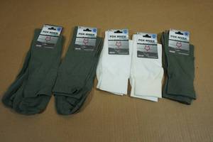 lot 59 image: 5 Fox River Light Weight Socks -XL, Medium, Small