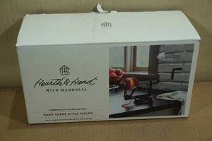 lot 85 image: Hearth and Hand with Magnolia Hand Crank Apple Peeler - Green