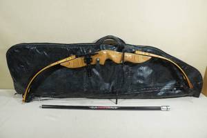lot 123 image: Proline Typhoon XT Magnum Target Bow with 30 Doinker Stabilizer