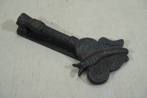 lot 132 image: Cast Iron Butterfly Door Knocker