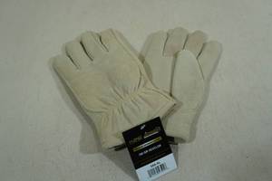 lot 160 image: Hand Armor Deerskin Leather Gloves - XL