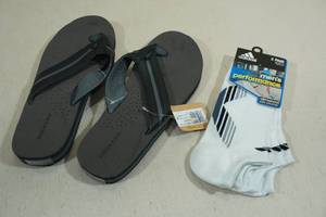 lot 194 image: Adidas Socks with Dockers Sandals
