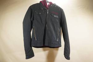 lot 223 image: Harley Davidson Jacket with Hoodie - Medium